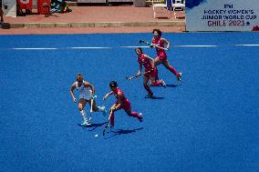 Japan vs New Zeland FIH Junior Women's Hockey World Cup Chile 20